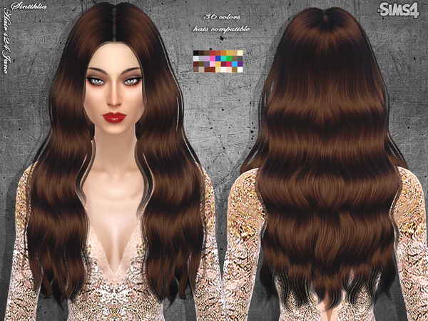 Sims 4 Hair s24 Jane by Sintiklia at TSR