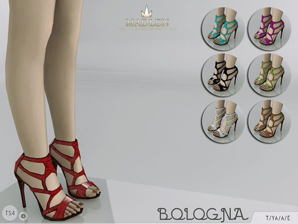 Sims 4 Madlen Bologna Shoes by MJ95 at TSR