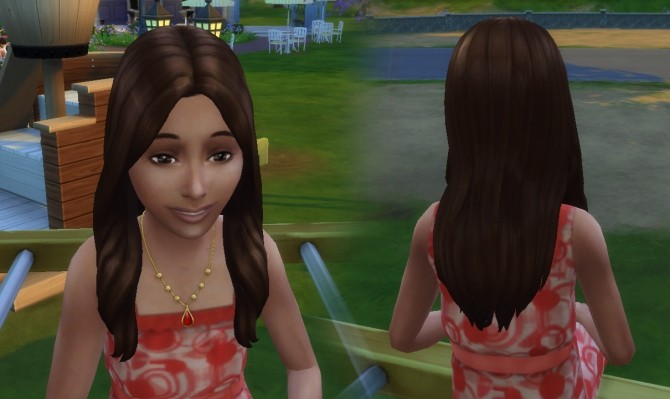 Sims 4 Oblivion Hair for Girls at My Stuff