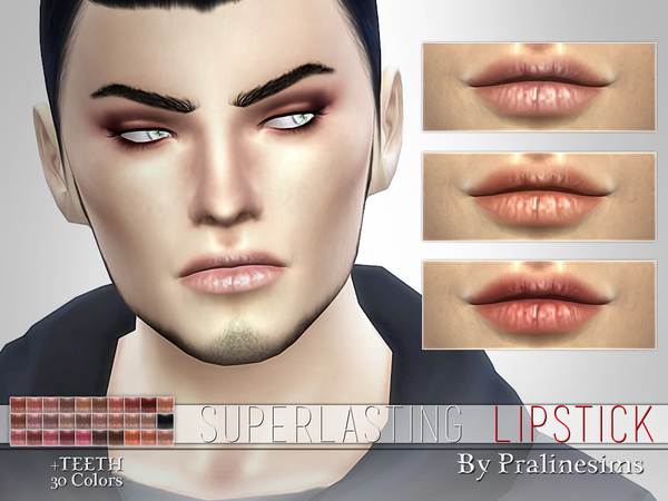 Sims 4 Superlasting Lipstick N22 by Pralinesims at TSR