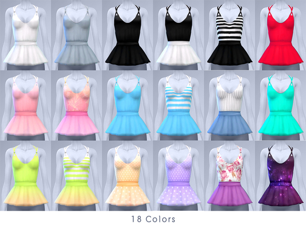 Sims 4 Bloom bloom tops by manueaPinny at TSR