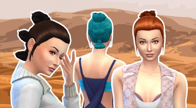 Sims 4 Reys Hair at My Stuff