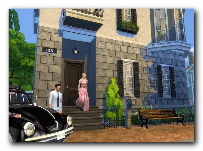 Sims 4 Burns home at Architectural tricks from Dalila