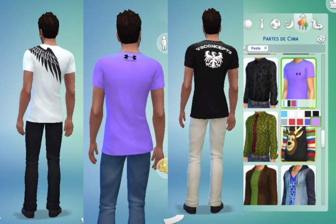 Sims 4 Print T shirts at My Stuff