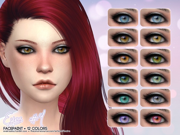 Sims 4 Eyes #9 by Aveira at TSR