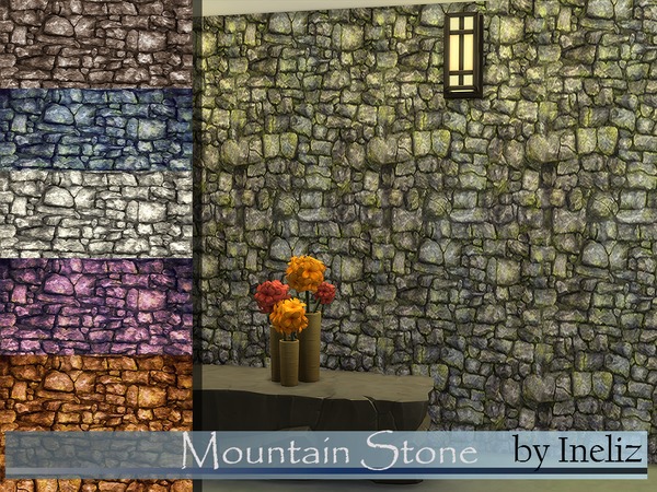 Sims 4 Mountain Stone at TSR