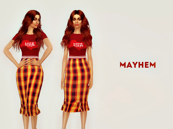 Sims 4 Beyonce Outfit by NataliMayhem at TSR