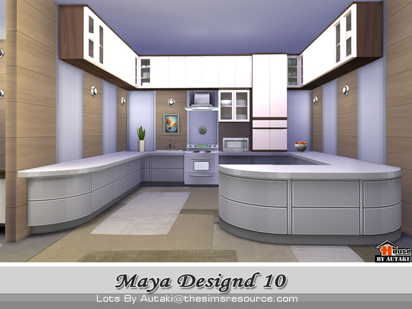 Sims 4 Maya Modern Design10 by autaki at TSR
