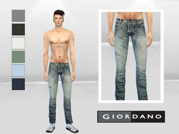 Sims 4 Live Works Denim Jeans by McLayneSims at TSR