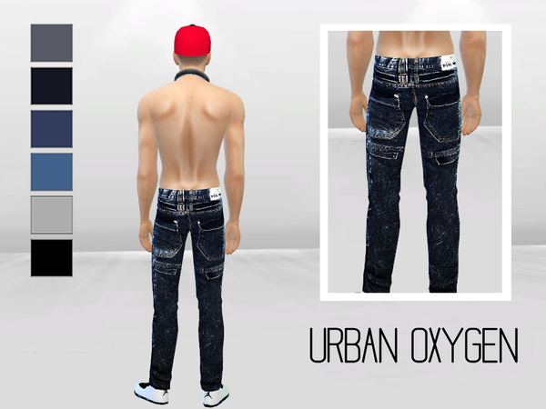 Sims 4 Acid Void Urban Jeans by McLayneSims at TSR