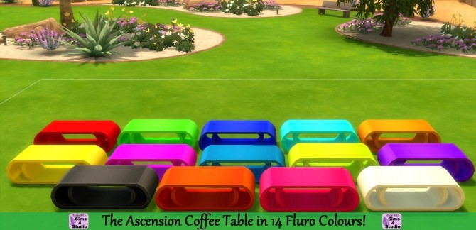 Sims 4 The Ascension Coffee Table by wendy35pearly at Mod The Sims
