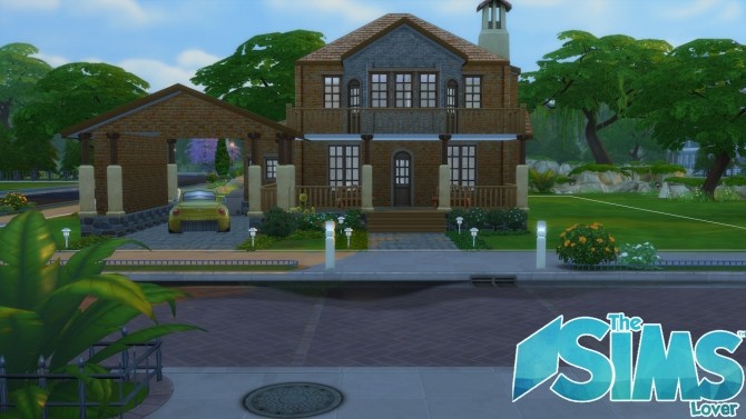 Sims 4 Small Villa 3T4 by TheSimsLoverOurCreation at Mod The Sims