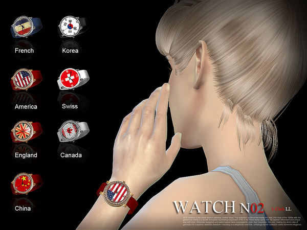 Sims 4 Watch 02 by S Club LL at TSR