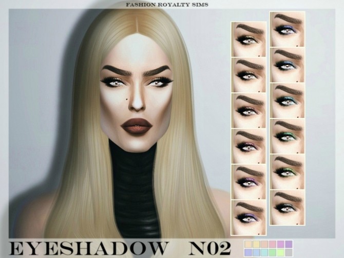 Sims 4 Eyeshadow N02 at Fashion Royalty Sims