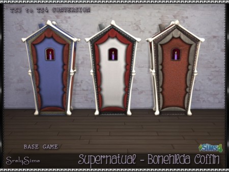 Supernatural Bonehilda Coffin at SrslySims