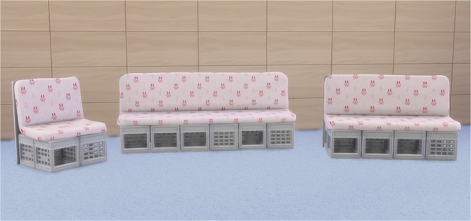 Sims 4 Crates Seating at Veranka