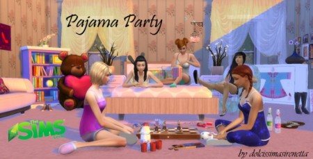 Party time posepack by dolcissimasirenetta at The Sims Lover