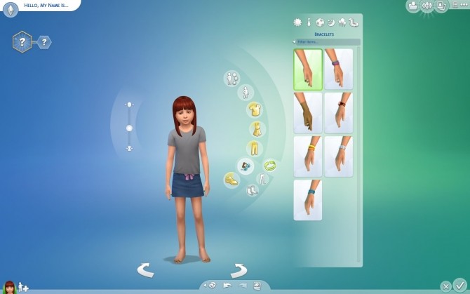 Sims 4 Children Finger Polish by iuser at Mod The Sims