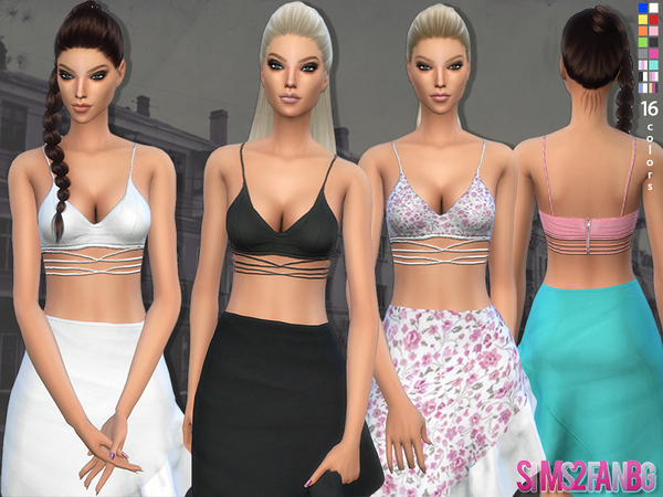 Sims 4 Top bra by sims2fanbg at TSR