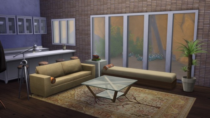 Sims 4 Kaleidoscope large rug at Baufive – b5Studio
