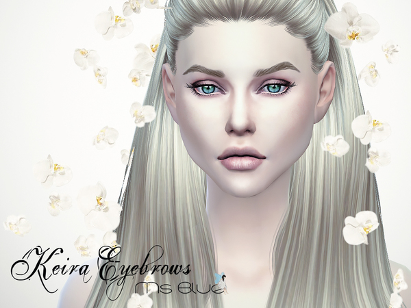 Sims 4 Keira Eyebrows by Ms Blue at TSR