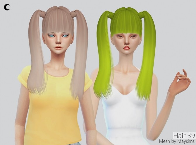 Sims 4 Hair retexture 39 at Kalewa a