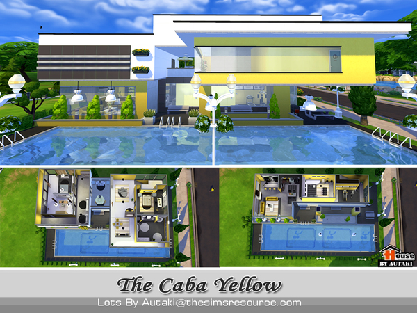 Sims 4 The Caba Yellow by autaki at TSR