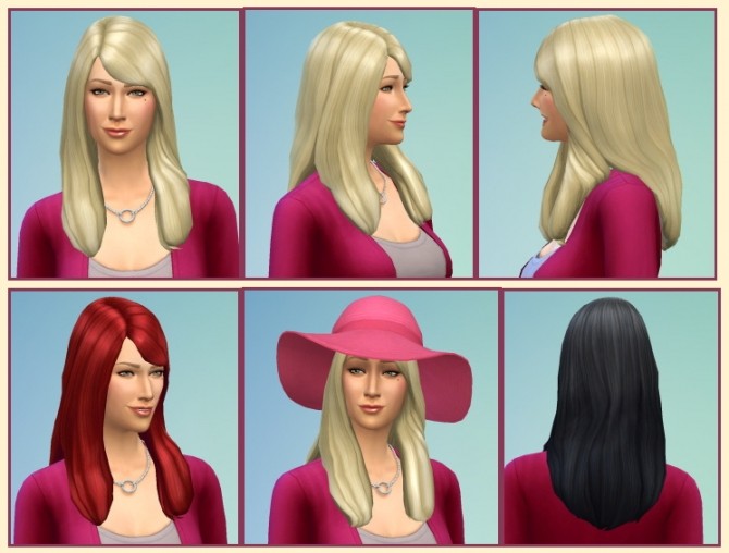 Sims 4 Julie Hair at Birksches Sims Blog