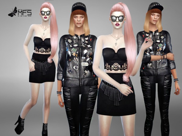 Sims 4 MFS Rock Your Body Collection by MissFortune at TSR