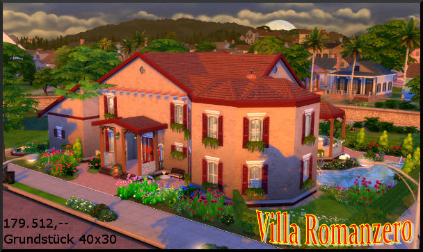 Sims 4 Villa Romanzero by Christine1000 at Sims Marktplatz