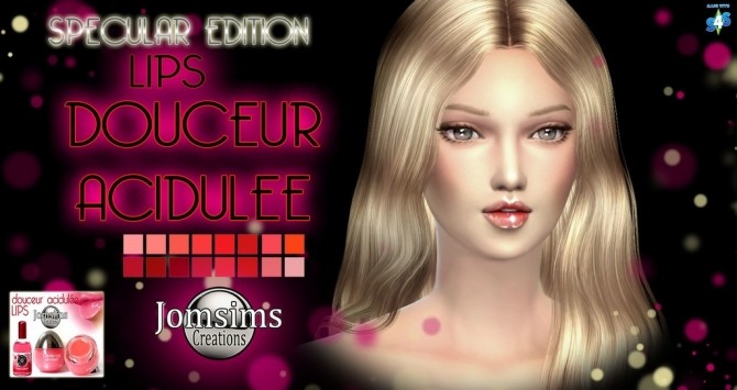 Sims 4 Eyebrows, lips, eyeshadows, eyemask and face modeler at Jomsims Creations