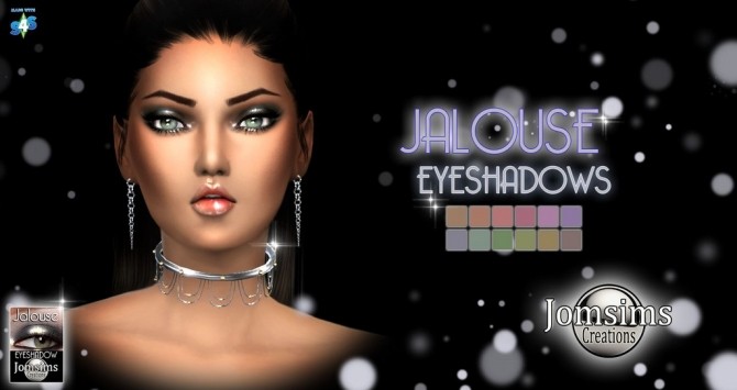Sims 4 Eyebrows, lips, eyeshadows, eyemask and face modeler at Jomsims Creations