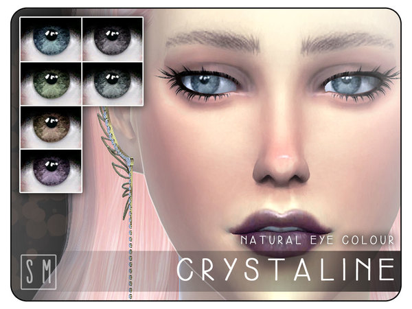 Sims 4 Crystaline Natural Eye Colour by Screaming Mustard at TSR