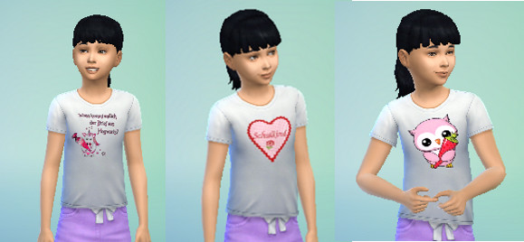 Sims 4 T Shirts for girls at Sims Marktplatz