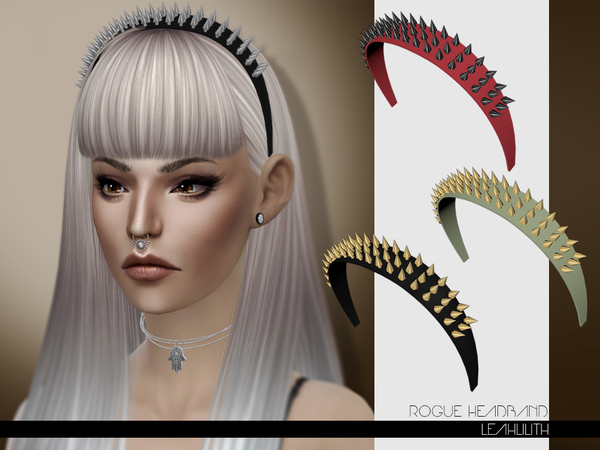Sims 4 Rogue Headband by LeahLilith at TSR