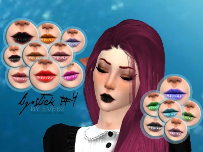 Sims 4 Lipstick #4 at EVE62’s creations