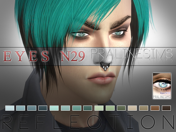 Sims 4 Reflection Eyes N29 by Pralinesims at TSR