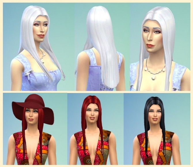 Sims 4 Stahma Hair at Birksches Sims Blog