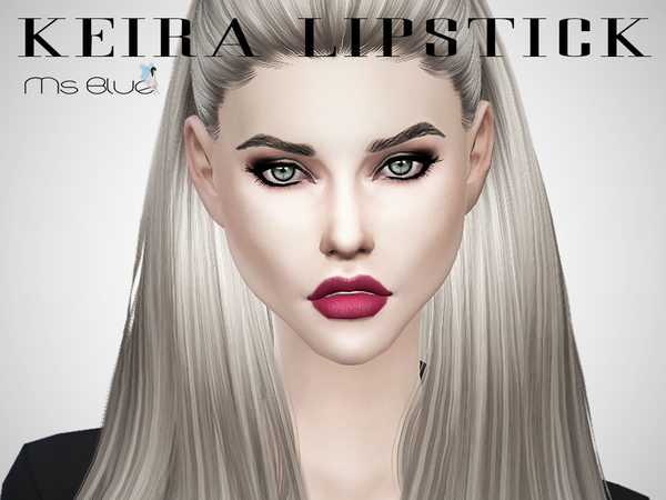 Sims 4 Keira Lipstick by Ms Blue at TSR