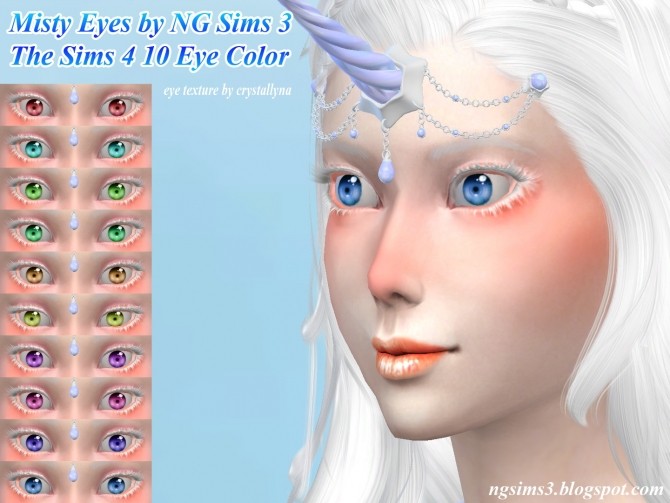 Sims 4 Misty Eyes at NG Sims3