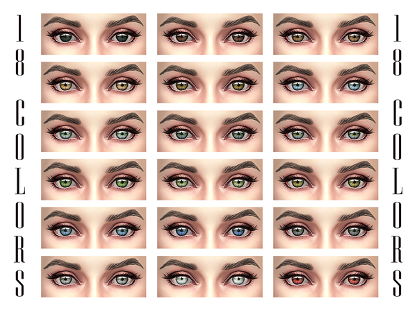 Sims 4 Anima Eyes by Ms Blue at TSR