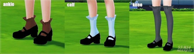 Sims 4 New frill socks at Marigold