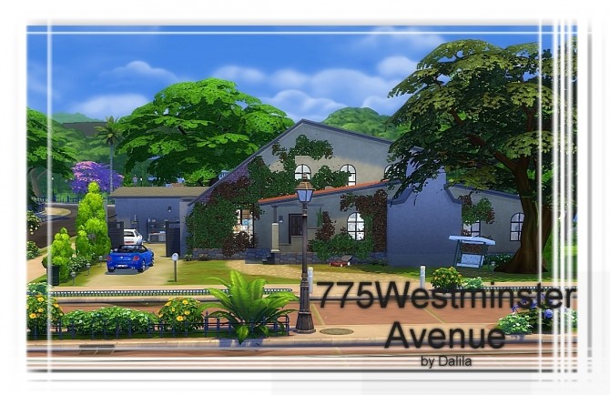 Sims 4 775 Westminster Avenue house at Architectural tricks from Dalila