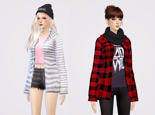 Sims 4 Hooded Jacket Accessory at JSBoutique