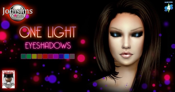 Sims 4 One light eyeshadows + Pulpies lips + Igo matte lips at Jomsims Creations