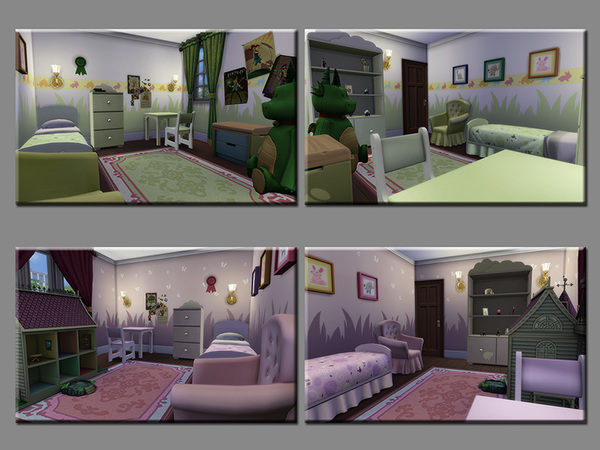 Sims 4 MB Welfare Manor by matomibotaki at TSR