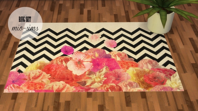 Rug set at MIO » Sims 4 Updates