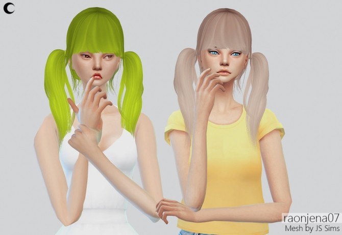 Sims 4 Raonjena07 Hair Retexture at Kalewa a