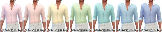 Sims 4 Male pants and shirt at Porcelain Warehouse