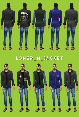 Loner Male Jacket at Loner